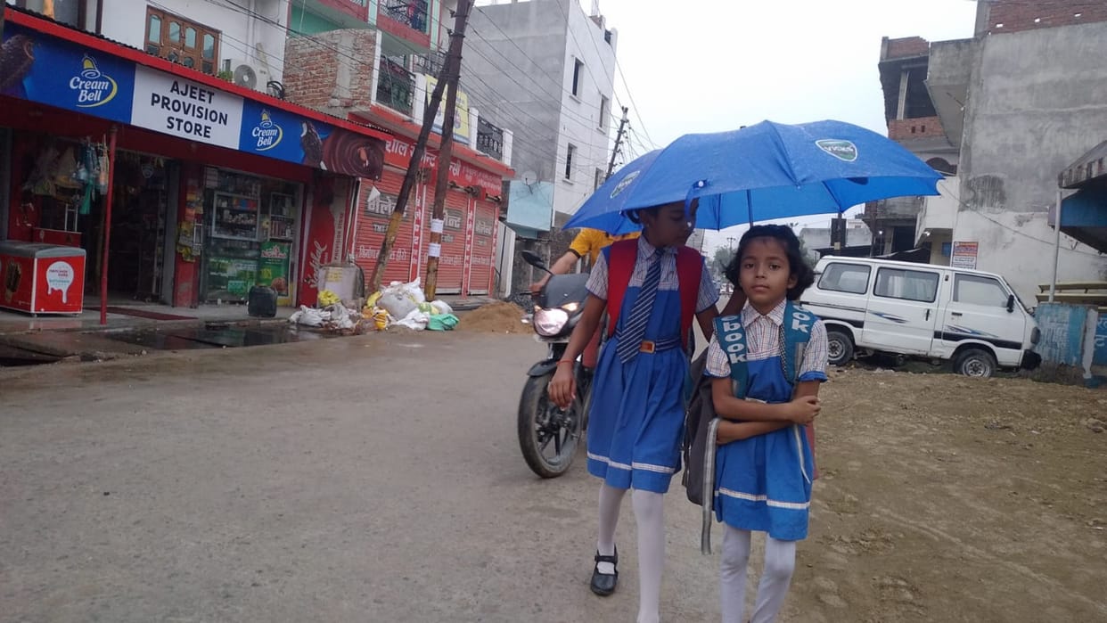 Monsoon new update with drizzle in gorakhpur
