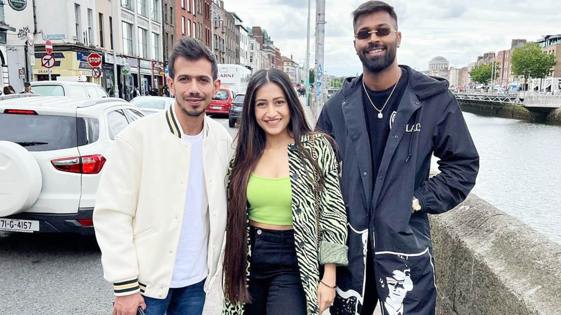 Dhanashree, along with husband Yuzvendra Chahal went on a trip to Dublin, Hardik Pandya and Deepak Hooda were seen together