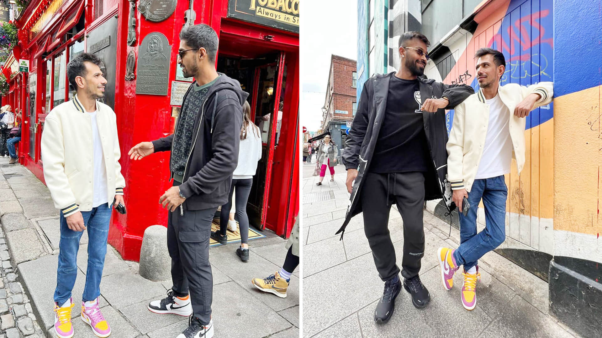 Dhanashree, along with husband Yuzvendra Chahal went on a trip to Dublin, Hardik Pandya and Deepak Hooda were seen together