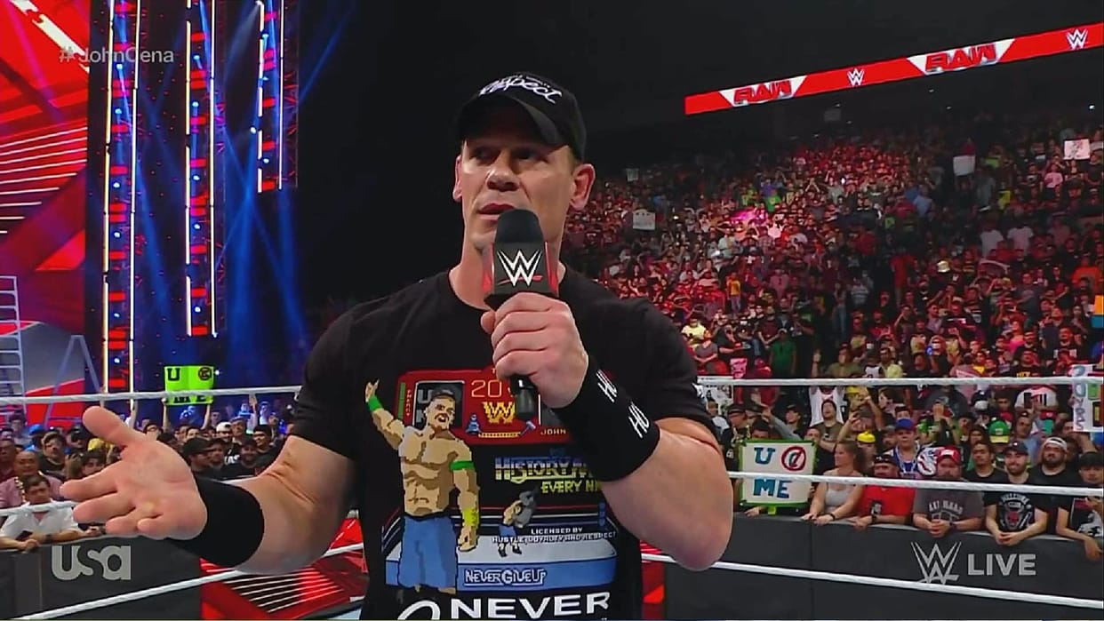 John cena completes 20 years in WWE said i don'd know when will i make comeback