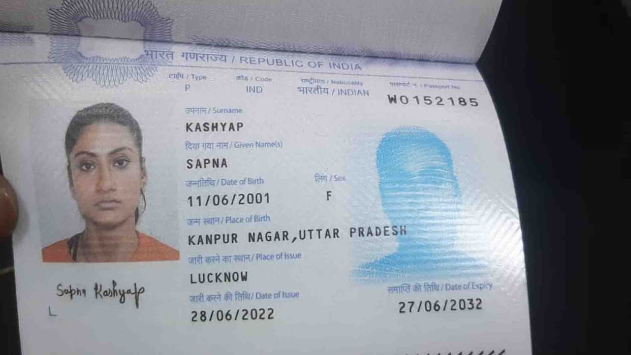 KANPUR: Sapna got a new passport