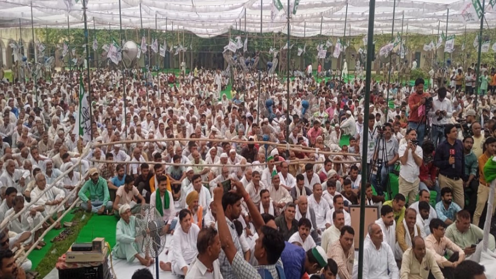 RLD Panchayat: Jayant attacked on Modi government and said that Agneepath scheme will ruin the lives of youth