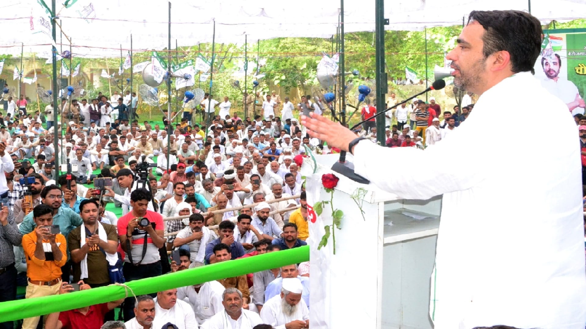 RLD Panchayat: Jayant attacked on Modi government and said that Agneepath scheme will ruin the lives of youth