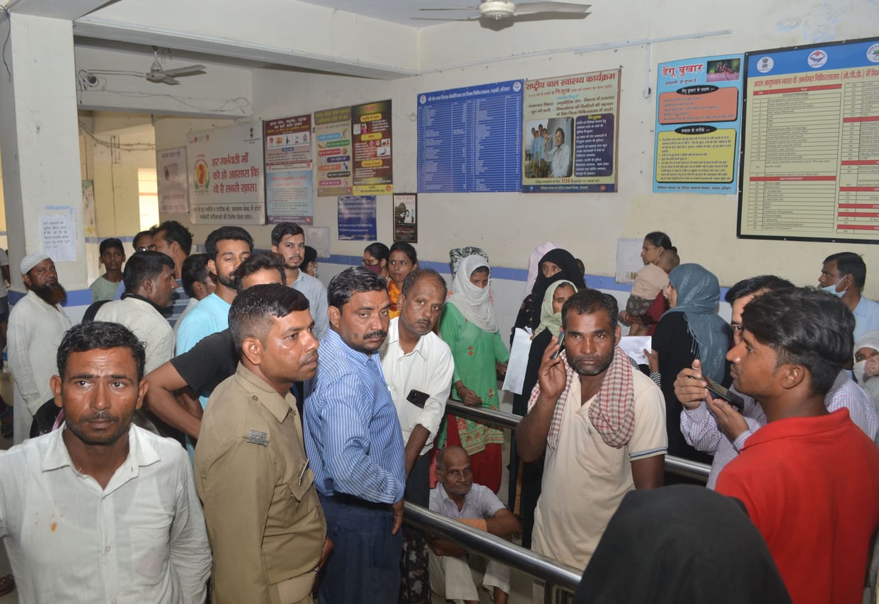 The anger of the patients erupted for not making the prescription