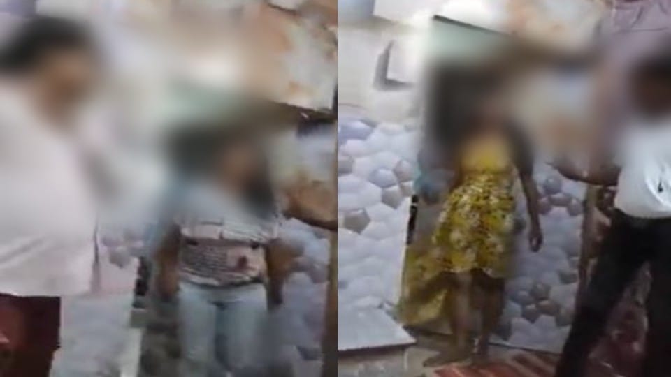 video of girls catwalk in front of customer in spa center goes viral in agra