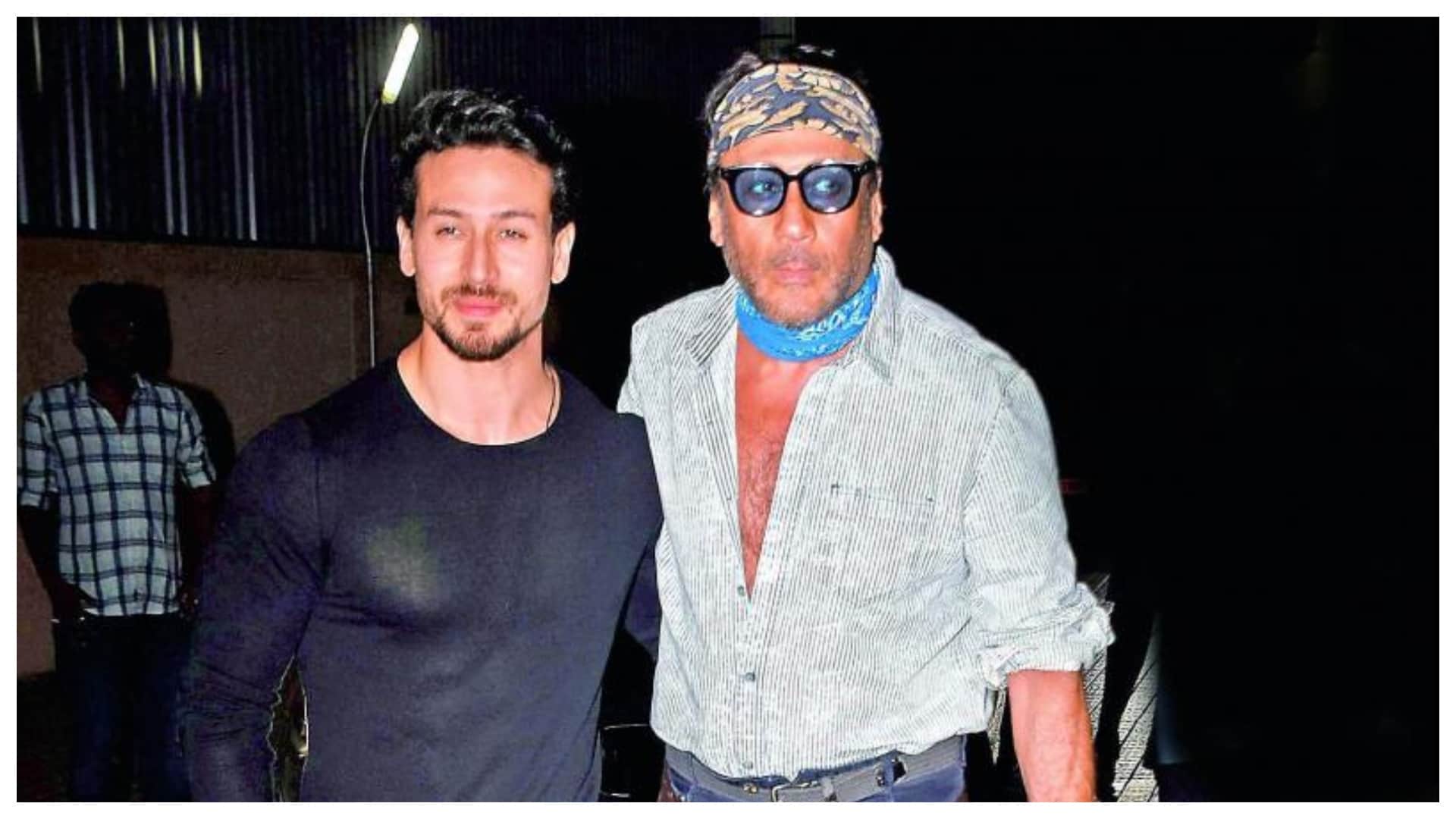 Tiger Shroff shares a video with father Jackie Shroff on social media goes viral