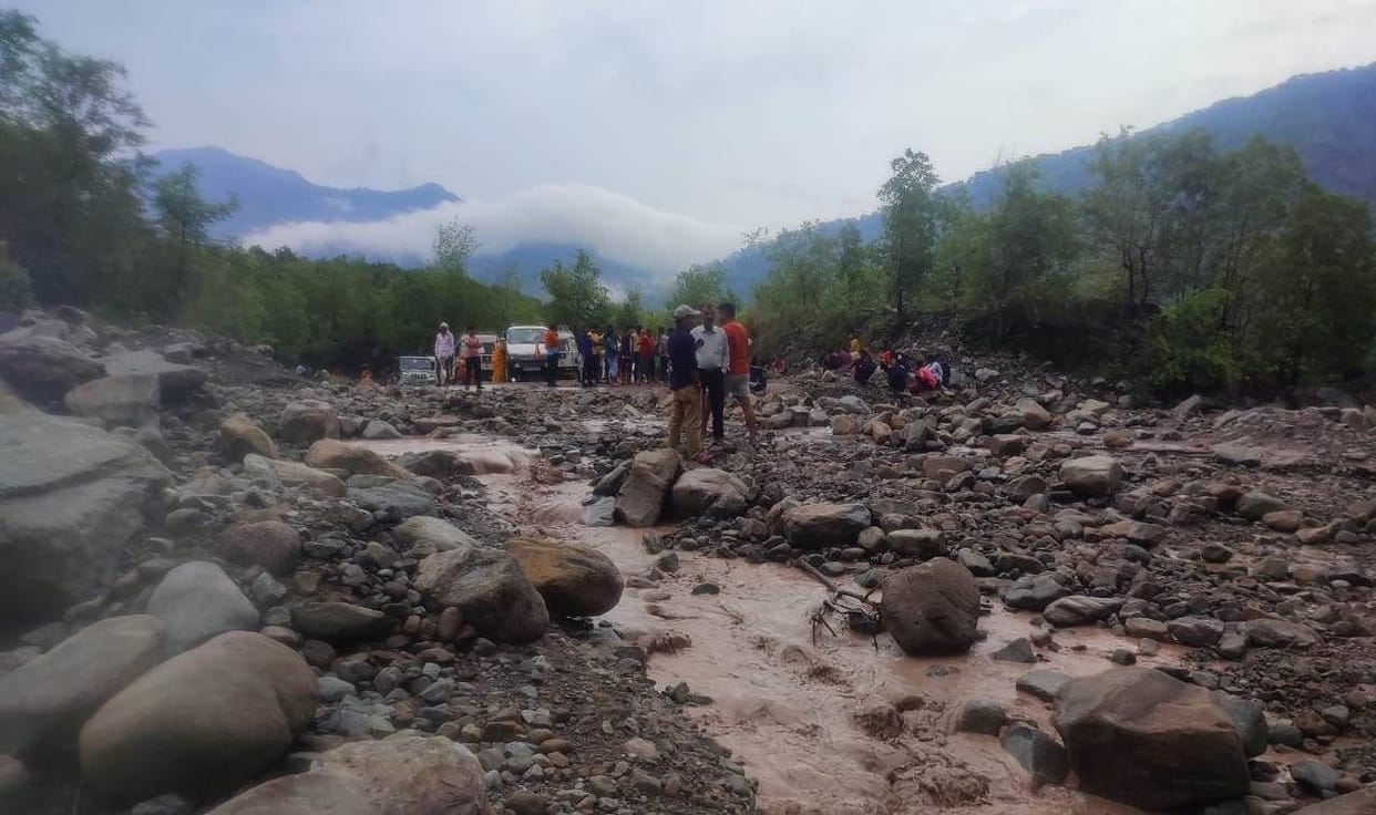 Flood And Rain in Champawat