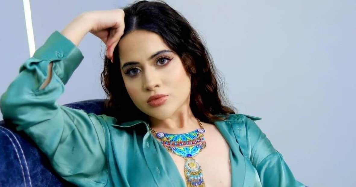 Urfi javed allergic to wear full winter clothes actress shares pics of rashes on her body photos goes viral