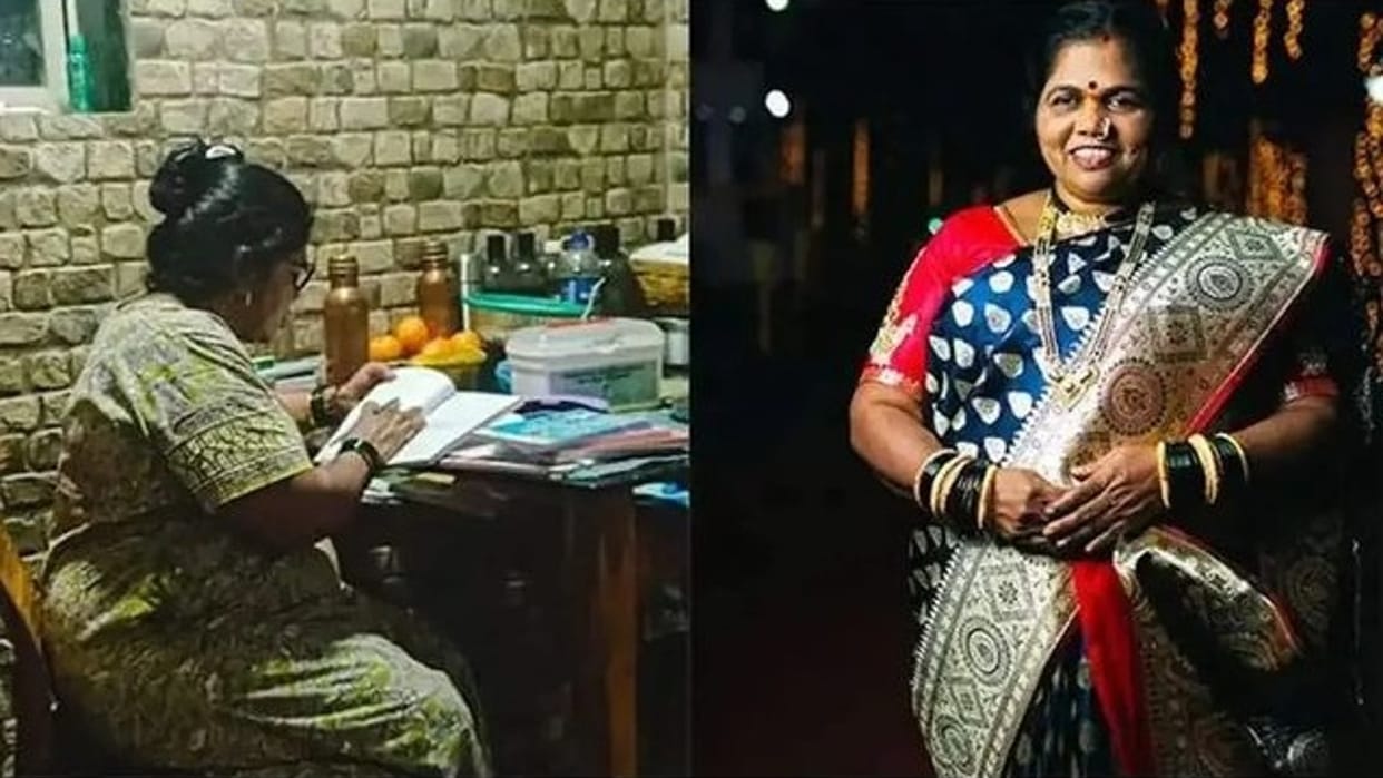 53 Year Old Mother Passed 10th Exam After Studying Secretly in Mumbai