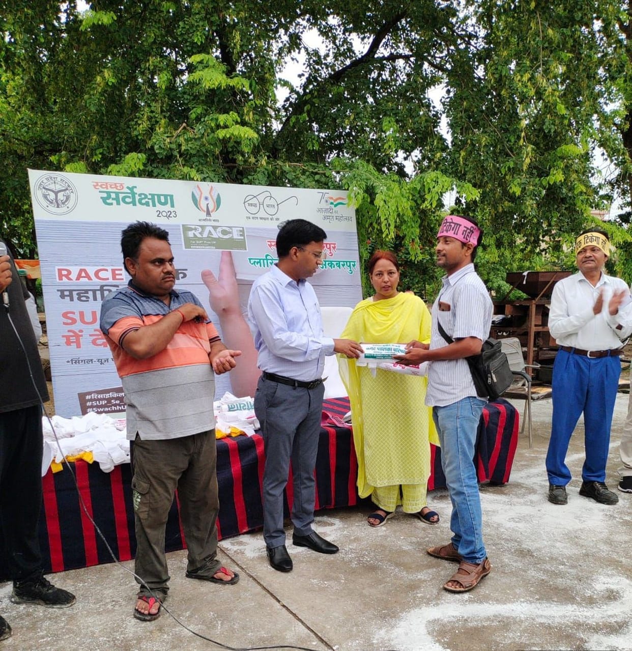 Pledge given to not use polythene