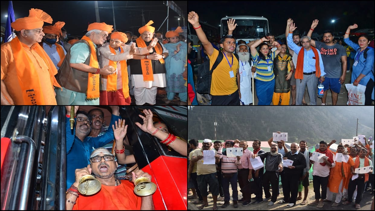 Amarnath Yatra 2022: Today the first batch will visit Baba Barfani