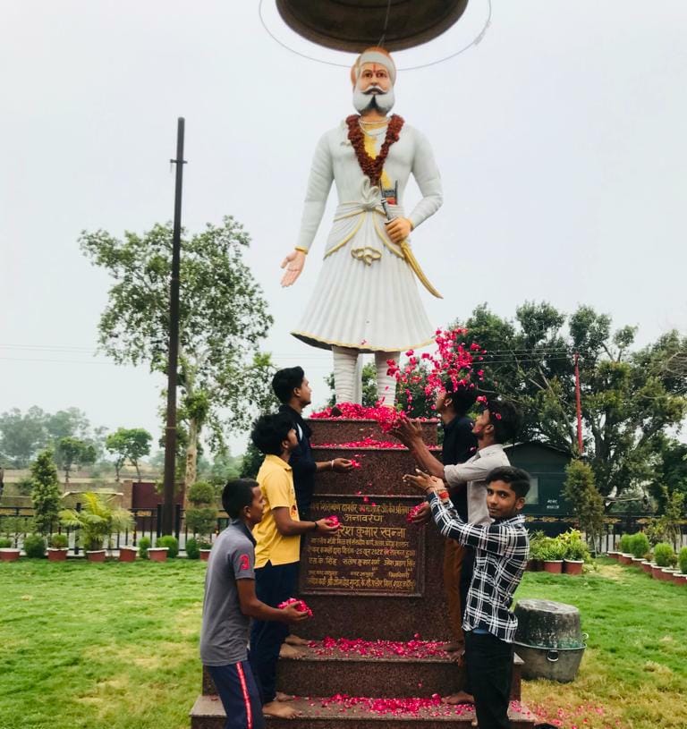 Remembered Bhamashah's sacrifice on his birth anniversary