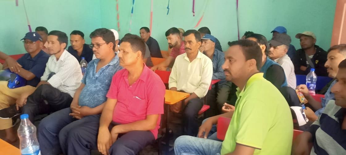 Galla Vendors Meeting in Baluwakot