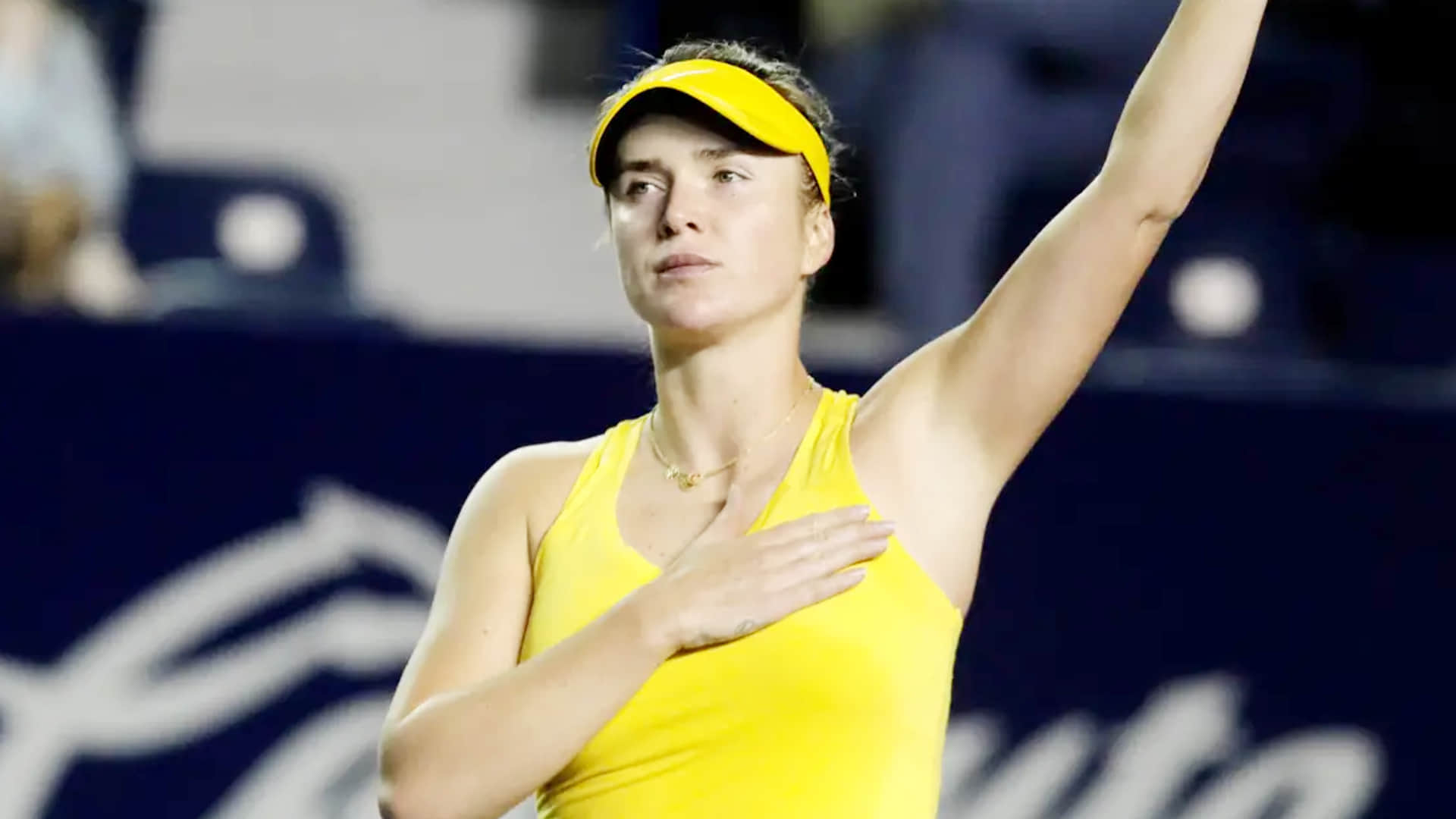 Elina Svitolina is raising money to help the country even after being pregnant, collecting the money won in tennis