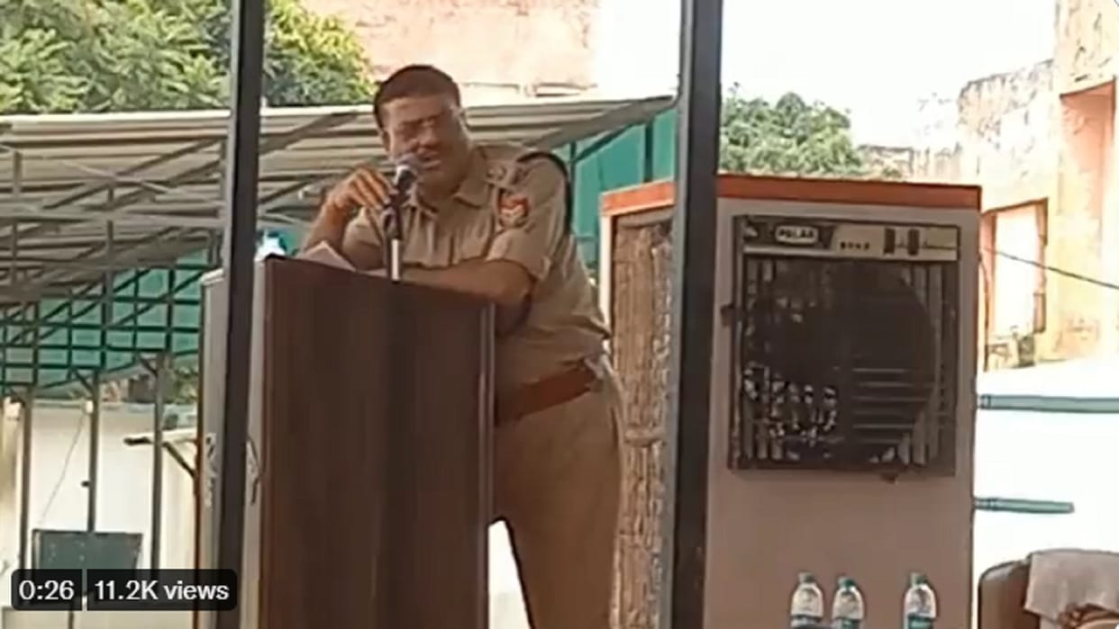 SP Rampur gives controversial statement during a program in city