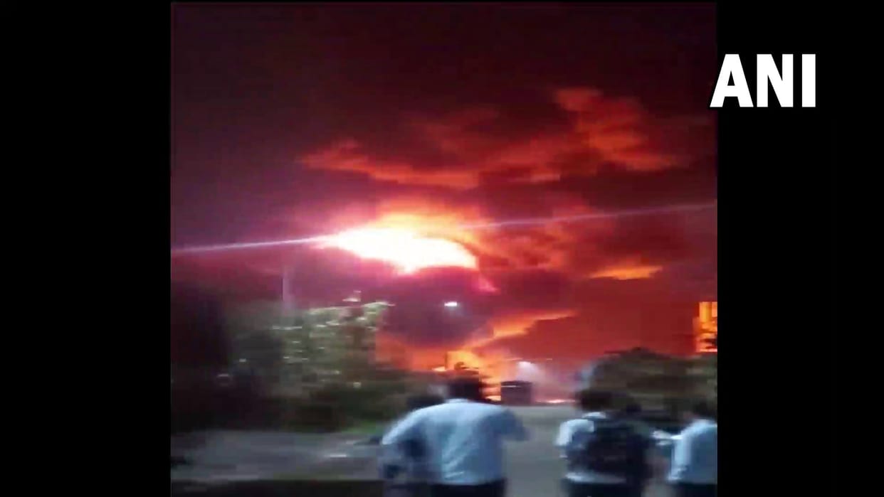Maharashtra Fire breaks out at Tarapur MIDC plant in Palghar