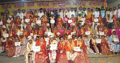 26 bride and groom tied the knot, the procession came with Bajegaje