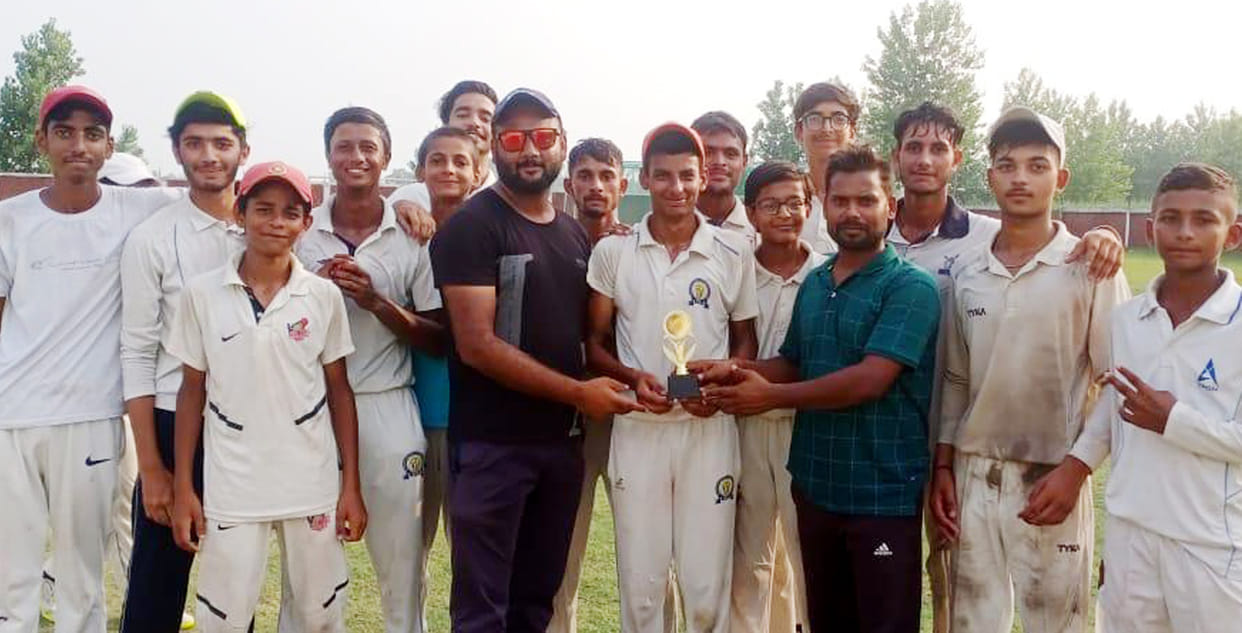 In cricket, the team of Global Academy made it to the final