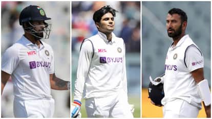 हनुमा विहारी, शुभमन गिल और चेतेश्वर पुजारा