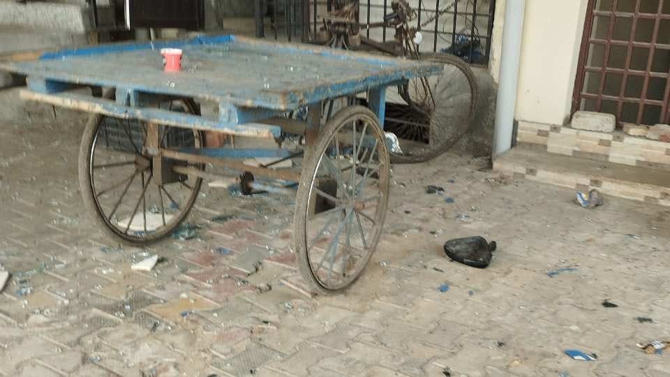 Cylinder blast in Maqsooda vegetable market in Jalandhar