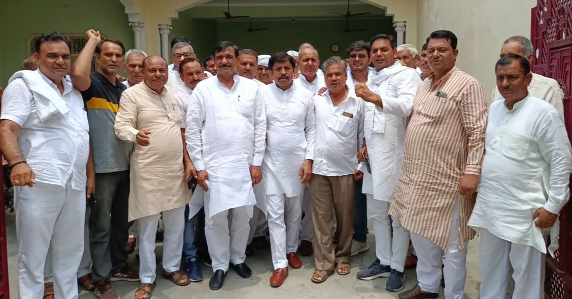 RLD workers reached Kabaraut, protested against Agneepath scheme