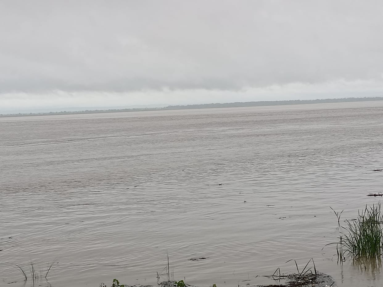 water level increase of gandak river