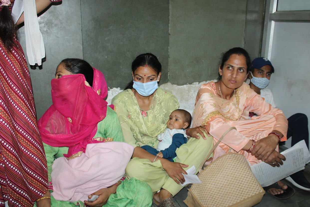 Patients agitated after the doctor left the OPD