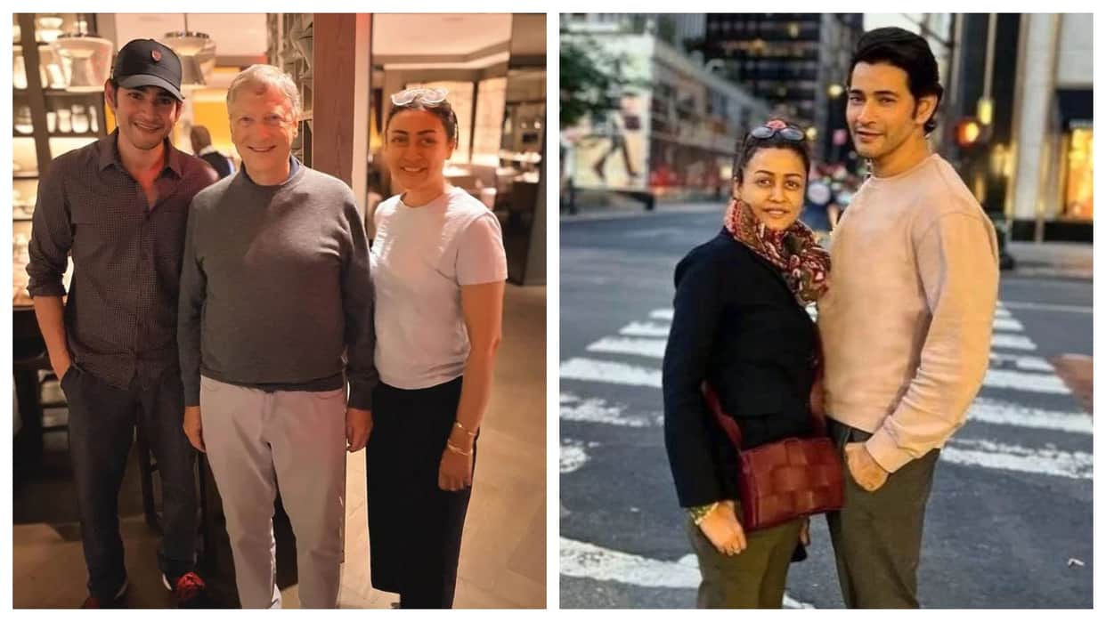 Mahesh Babu Namrata Shirodkar met Bill Gates During holiday in New York photos goes viral on social media
