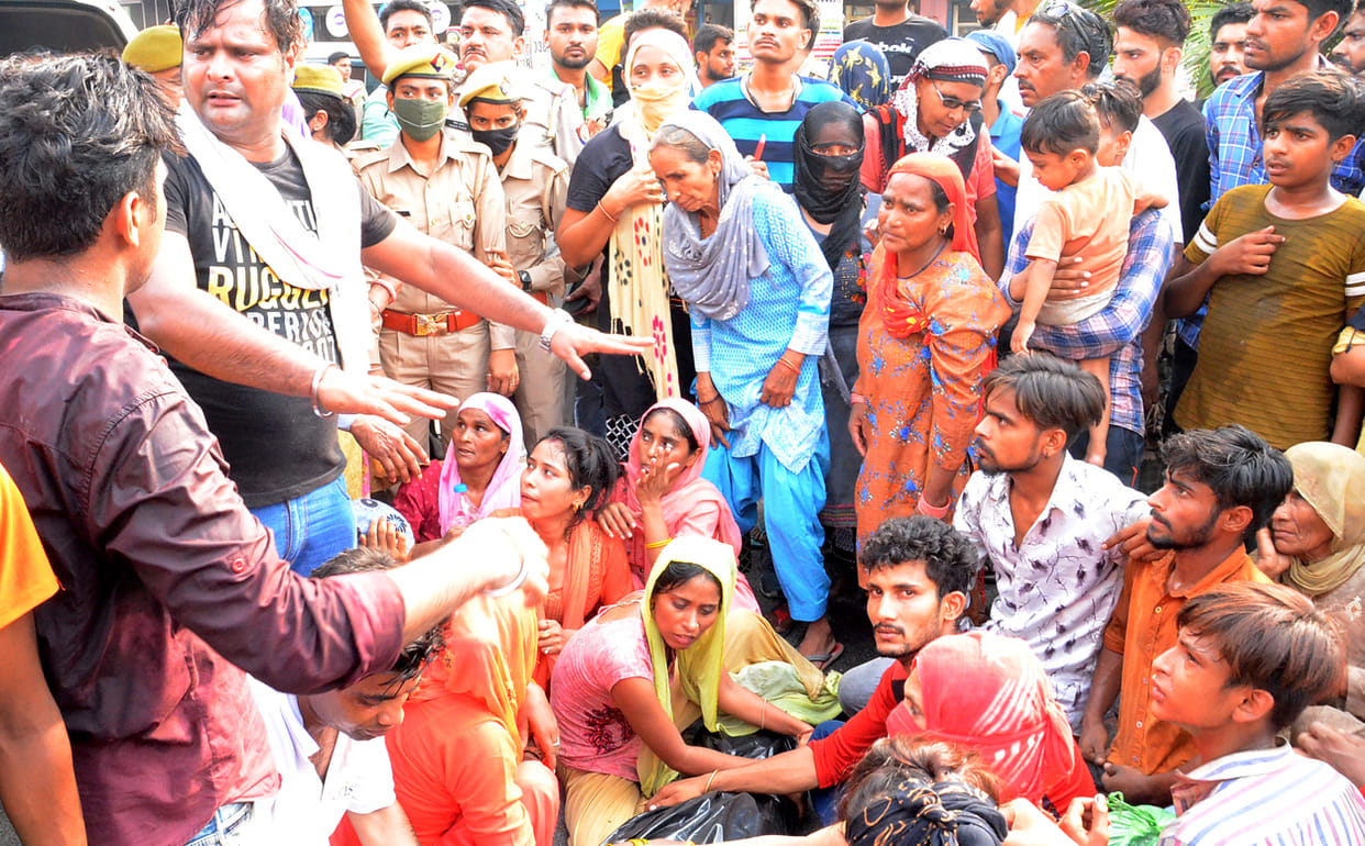 Vishnu's house destroyed due to negligence of employees