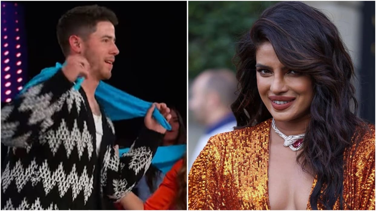Priyanka Chopra hilarious reaction on Nick Jonas Belly Dance with Shakira