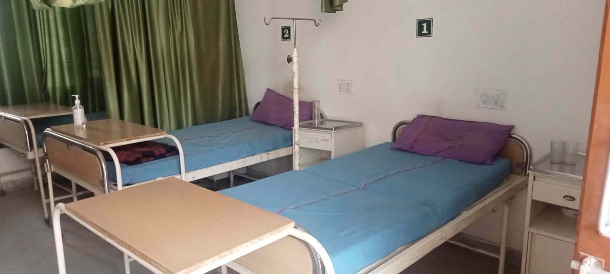 Only OPD is being done at primary health centers, no patients are being admitted, no delivery is happening