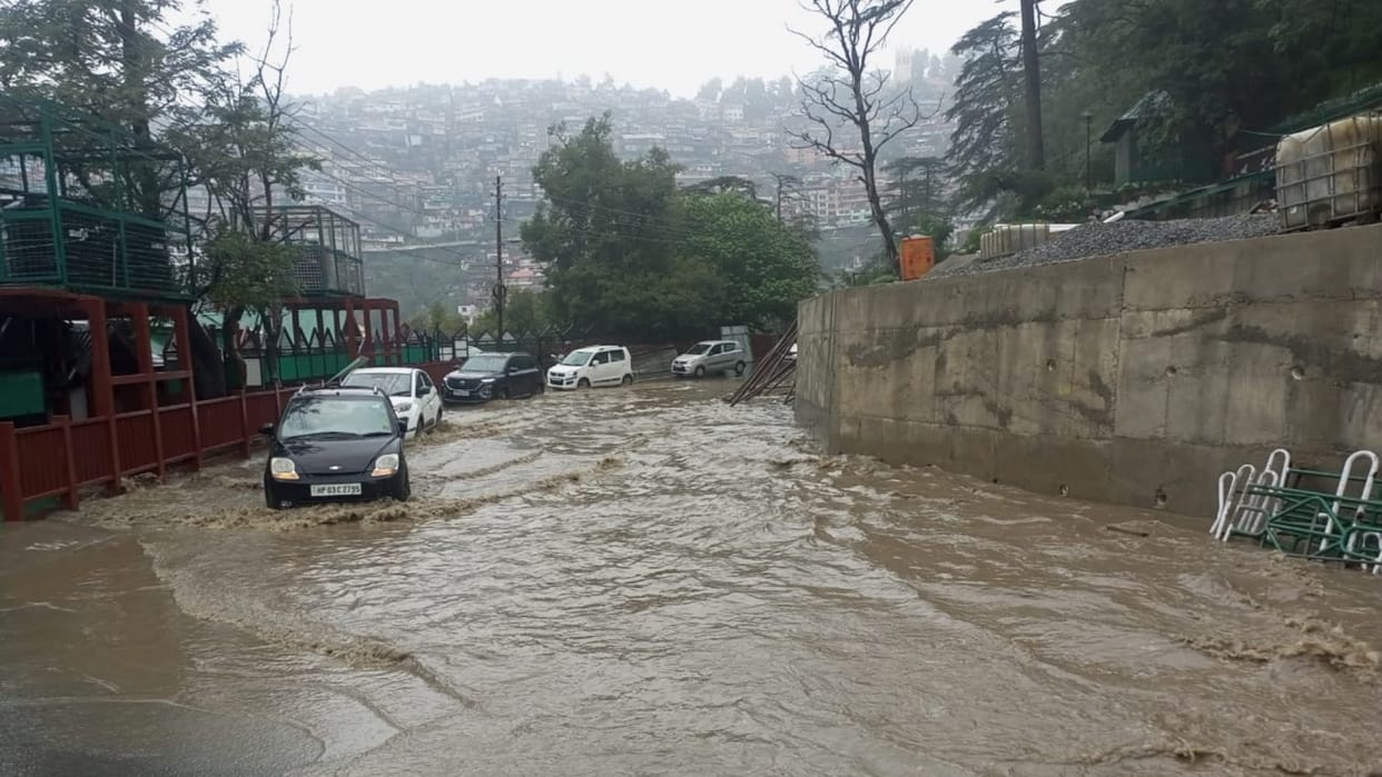 Monsoon in Himachal: monsoon arrives in himachal Pradesh heavy rain continues Sarkaghat recorded 109 mm rain