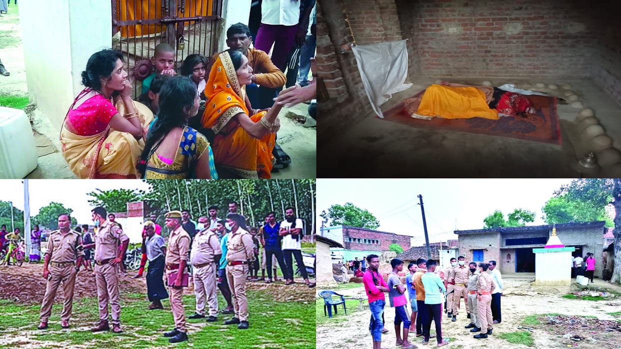 Superstition in Prayagraj: Knowing the reality, along with the villagers, the policemen were also blown away