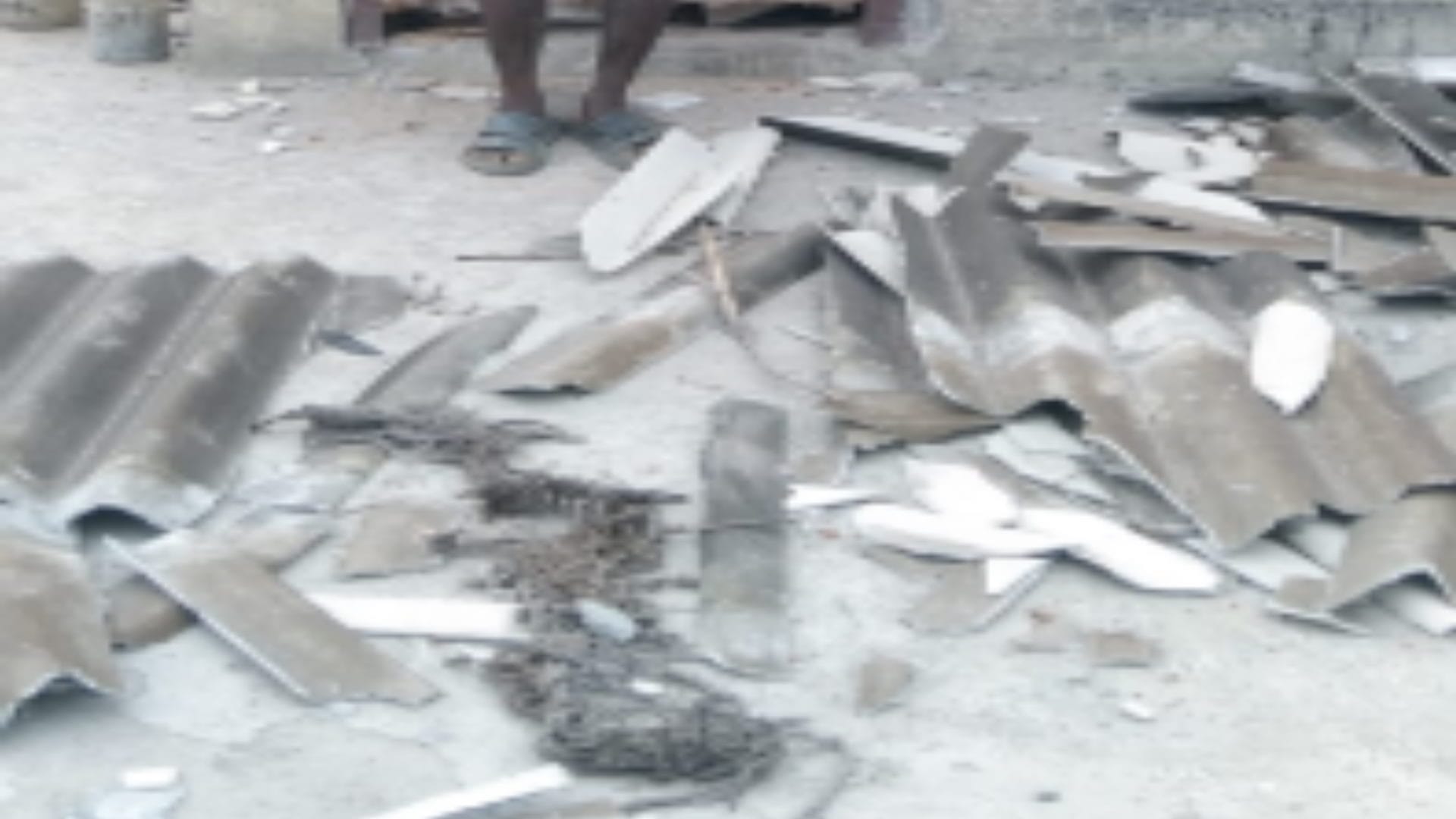 Two houses damaged due to lightning from the sky in Saharanpur district see photos