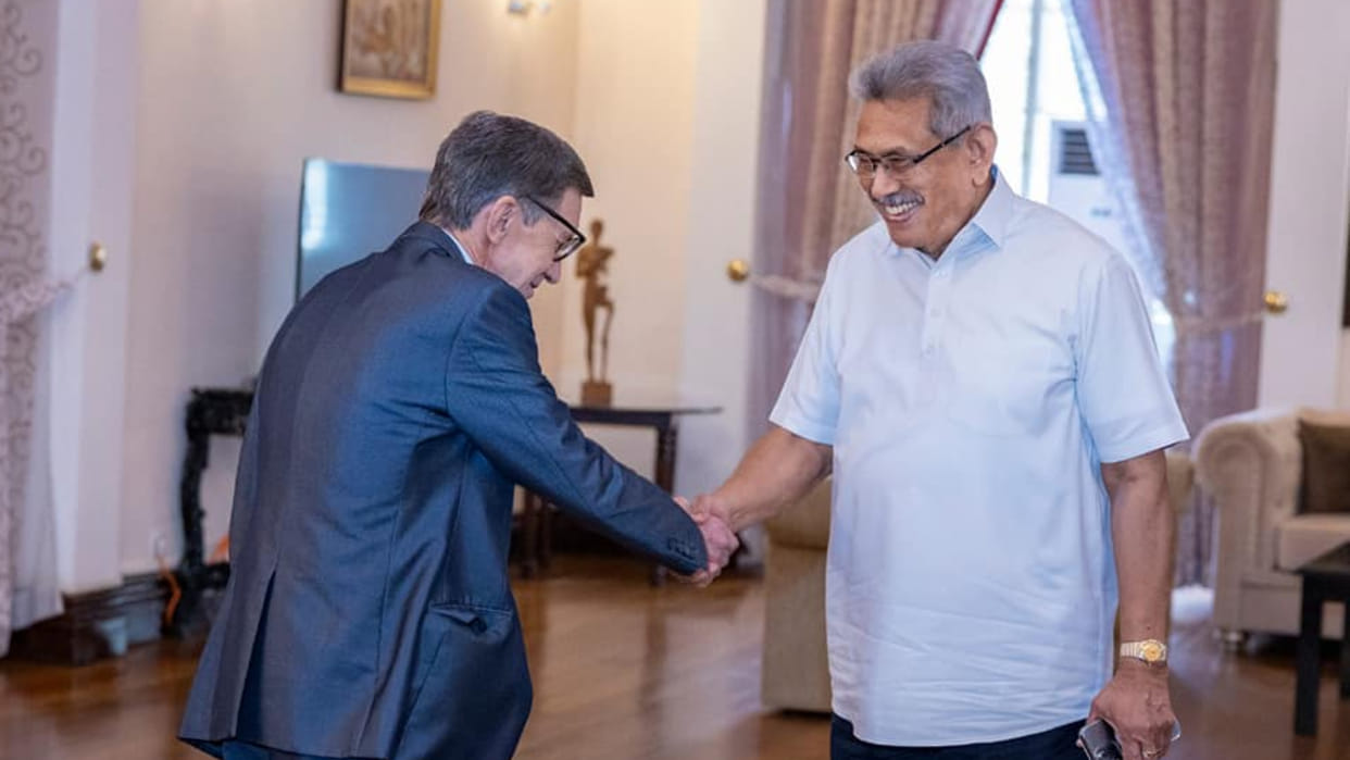 Sri Lanka President calls Putin plans to visit UAE to explore options for fuel imports Report