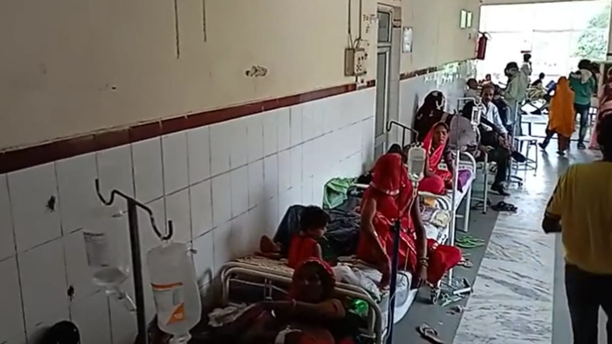 MP News: More than 100 villagers fall ill after drinking contaminated water in Sheopur, ambulance did not reach even after information