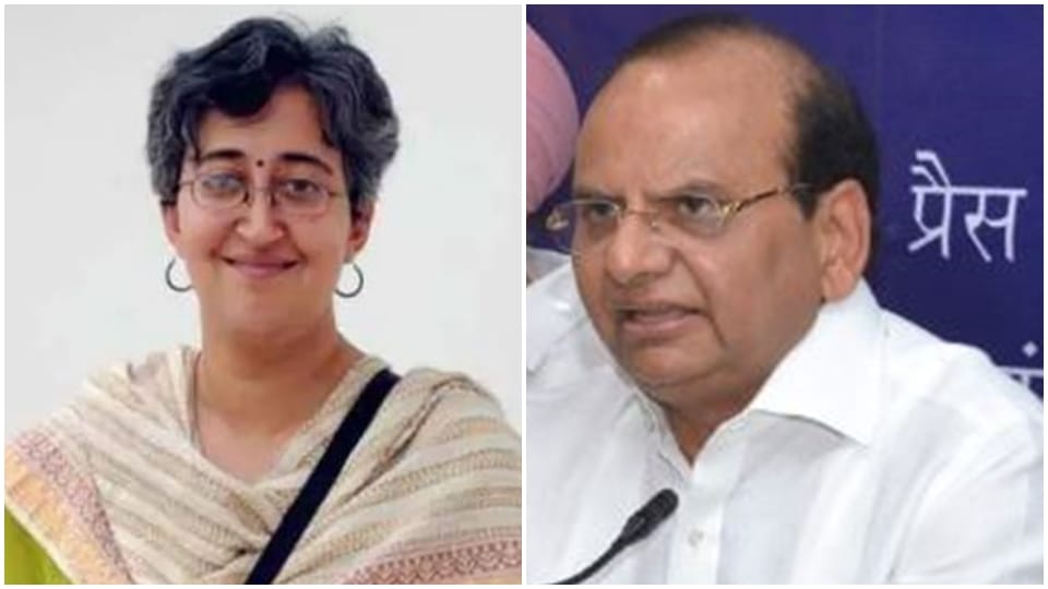 AAP and Lt Governor clash over appointment of government lawyers MLA Atishi accuses VK Saxena