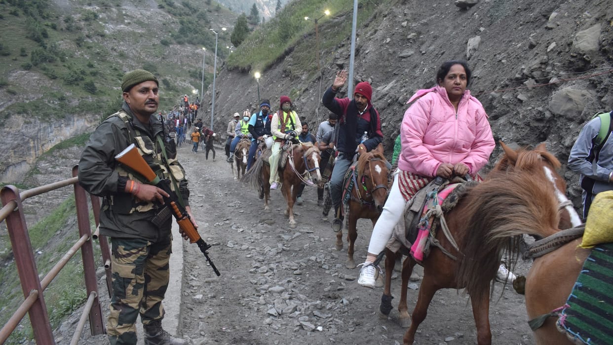 Amarnath Yatra 2023: Deployment security forces will start week, 60 thousand soldiers deployed