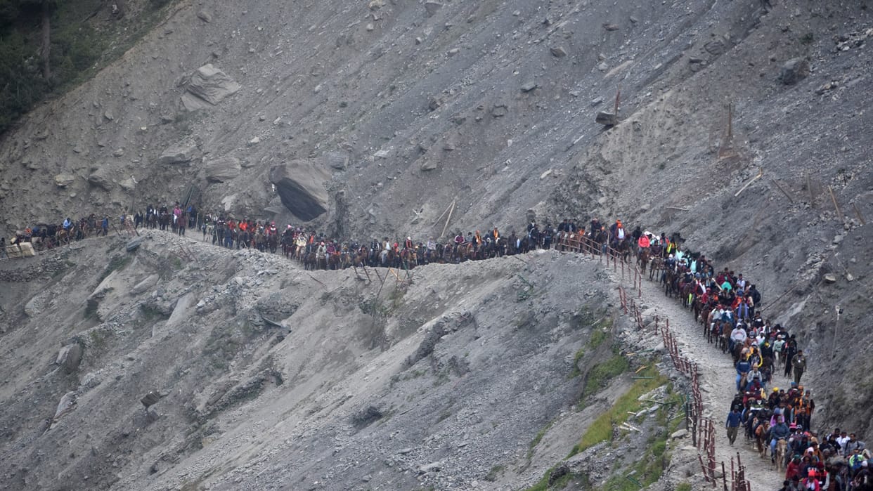 Amarnath Yatra to completed in 9 hours instead of three days in future tunnel will be built from Sheshnag to P