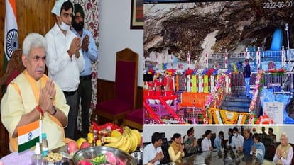 Shri Amarnath Yatra 2022: First Batch Of 2750 Pilgrims Leaves Nunwan Base Camp Pahalgam Anantnag District