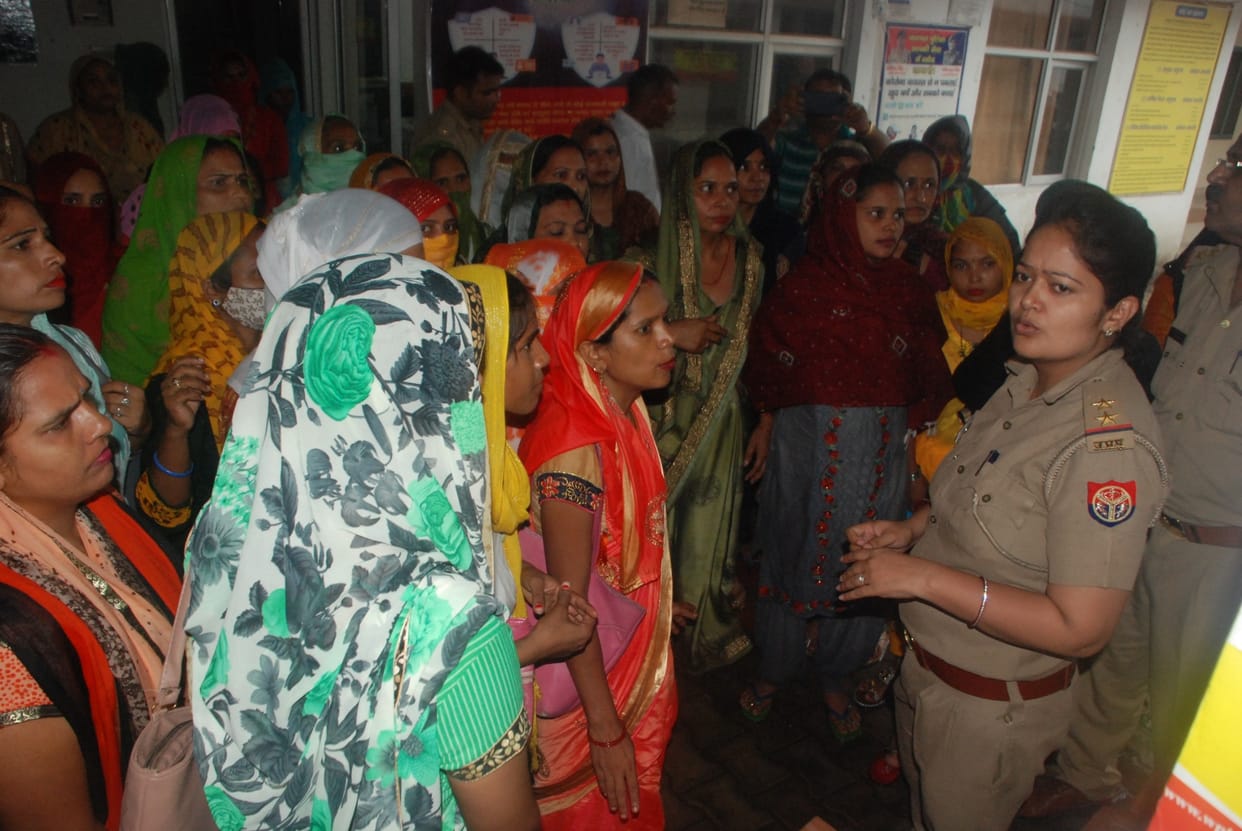 Uproar at SP office