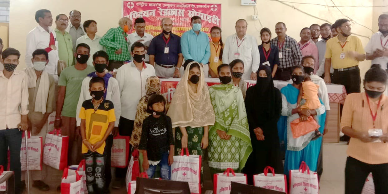 Nutritious diet distributed to tuberculosis patients