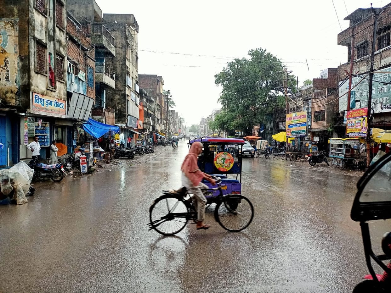 Clouds rained heavily, middle-aged died due to lightning