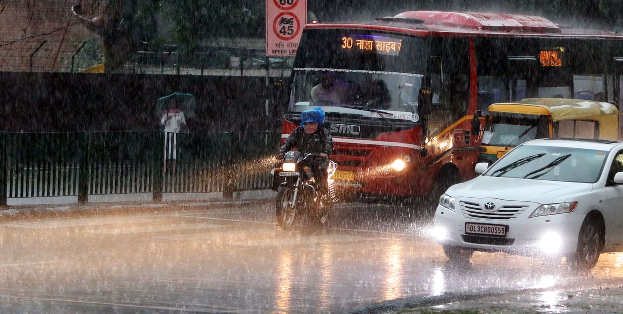 Pre-monsoon: 10.8 mm of water dropped, heat also relieved, temperature dropped by seven degrees, monsoon may knock tomorrow
