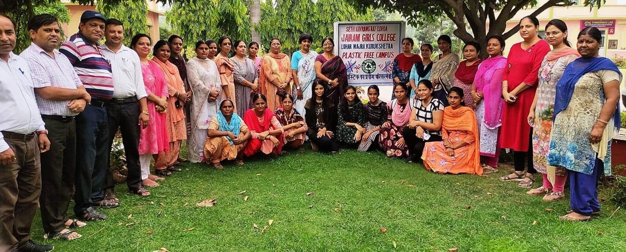 Jairam Girls College, A grade in environmental protection, Kurukshetra