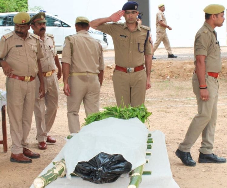 Dharmendra reached from PAC jawan to Inspector