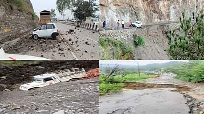 Himachal weather update: Heavy rains wreaked havoc in state, landslides stalled many roads, damaged many vehicles, see devastation in pictures