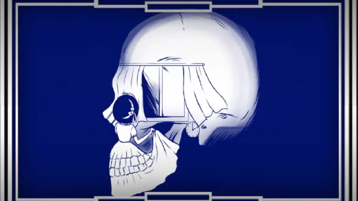 Optical Illusion Personality Test what did you notice first girl or skull know your Personality psychological tricks in hindi