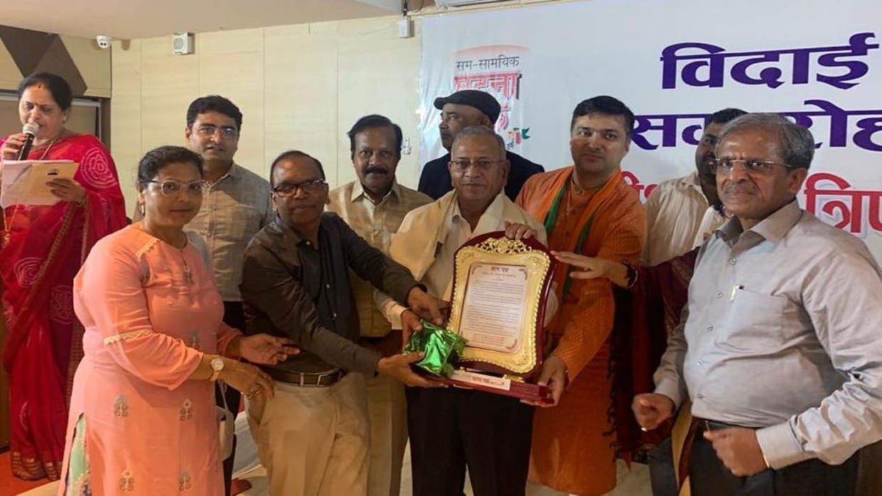 After four decades of academic service, the former Vice Chancellor of BHU, who retired, Prof. GC Tripathi
