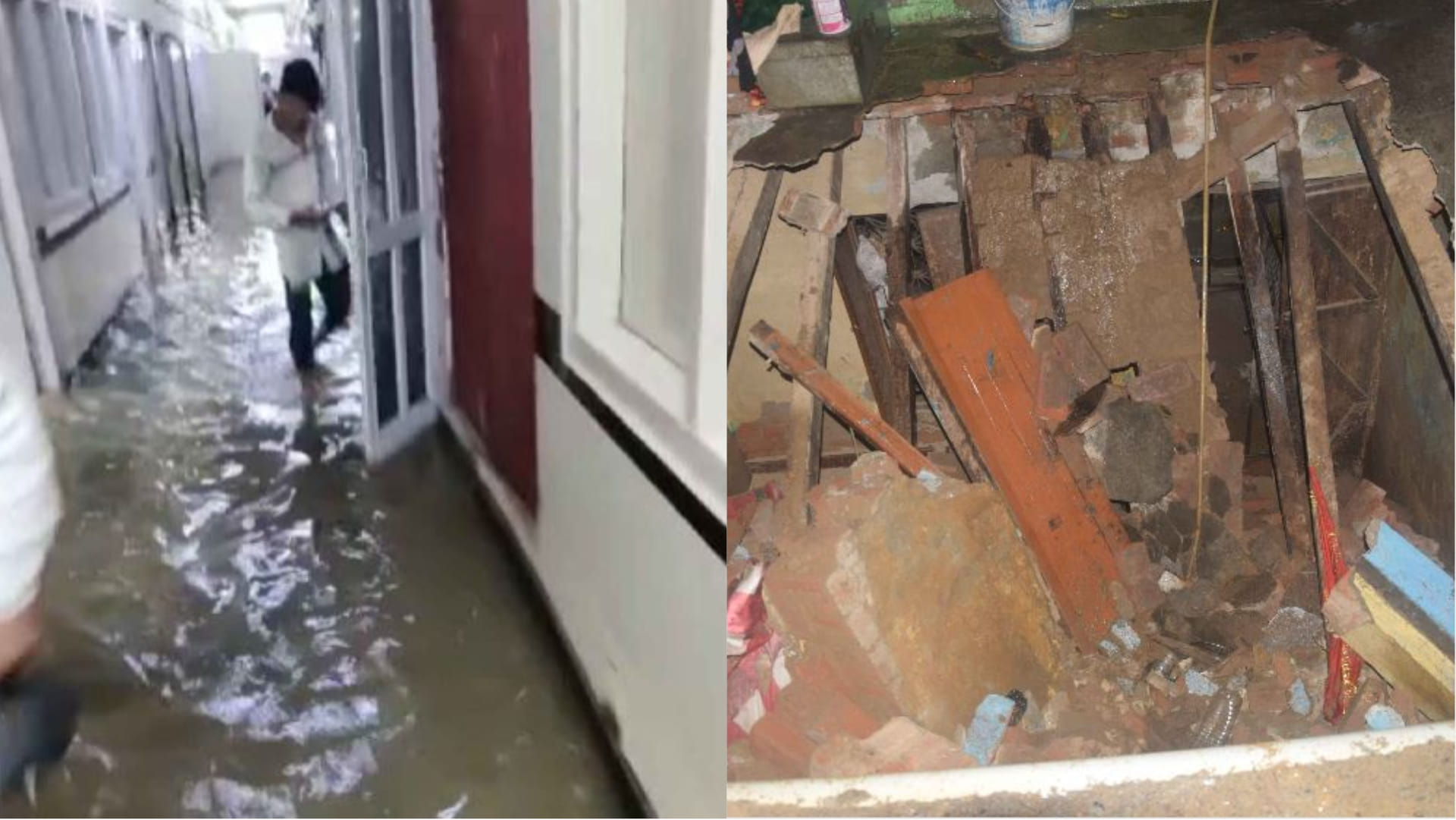 201 mm of rain created flood like situation in Rohtak